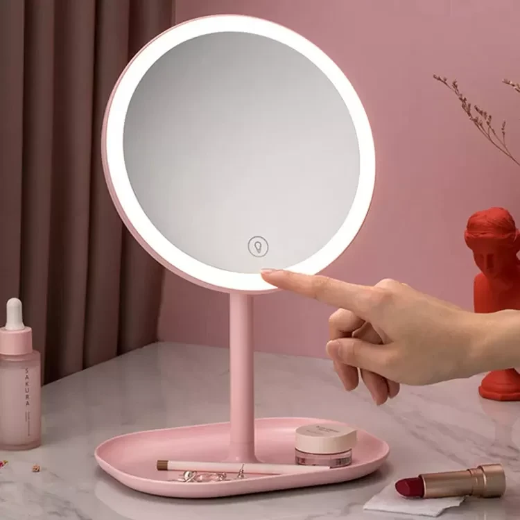 Зеркало Jordan & Judy LED Makeup Mirror с подсветкой Белое - фото 8 - id-p226738267