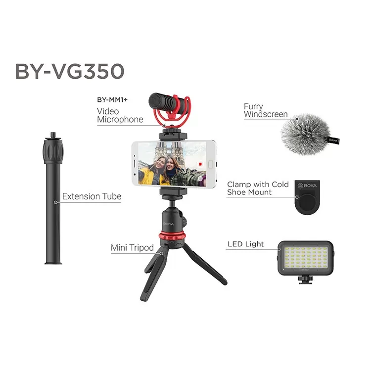 Комплект для мобильной съёмки BOYA BY-VG350 - фото 5 - id-p226744288