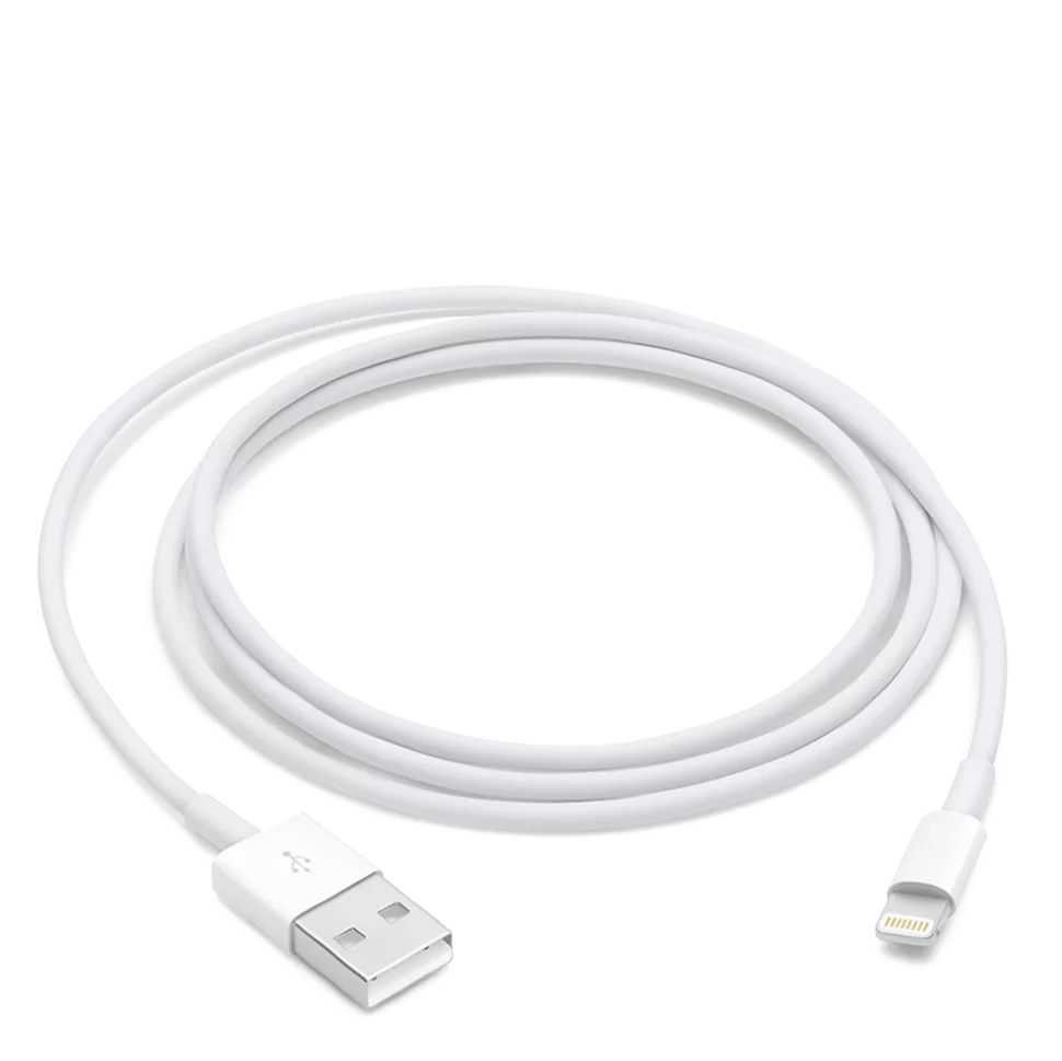 Кабель Apple Lightning - USB 1м (MQUE2ZM/A) - фото 1 - id-p226740946