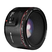 Объектив YongNuo YN50mm F1.8 II EF Чёрный