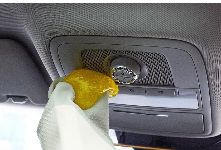 Набор для чистки Baseus Car cleaning kit Жёлтый - фото 4 - id-p226738350
