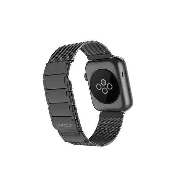 Браслет Raptic Classic Plus для Apple Watch 38/40мм Чёрный - фото 3 - id-p226738383