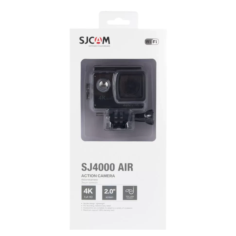 Экшн-камера SJCAM SJ4000 AIR Чёрная - фото 4 - id-p226743442