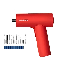 Аккумуляторная отвертка HOTO Electric Screwdriver Gun Красная