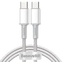 Кабель Baseus High Density Braided Type-C 100W 1м Белый