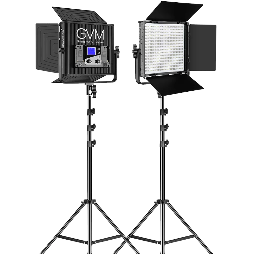 Комплект осветителей GVM 50RS (2шт) - фото 1 - id-p226746147