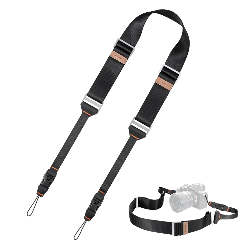 Шейный ремень K&F Concept Camera strap KF13.132 Чёрный - фото 1 - id-p226743752