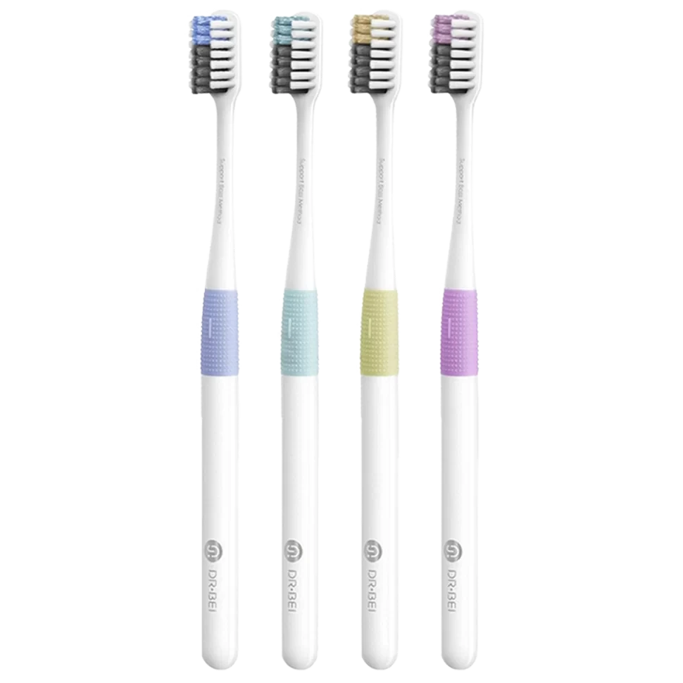 Зубные щётки Dr.Bei (4 шт) - фото 1 - id-p226738589