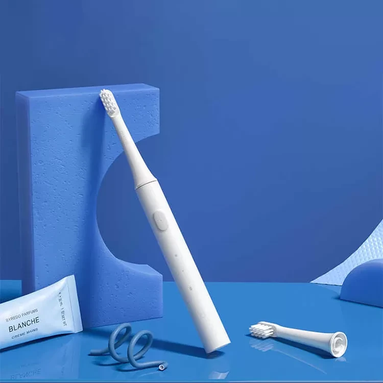 Электрическая зубная щетка Xiaomi Mijia Sonic Electric Toothbrush T100 Белая - фото 2 - id-p226738590