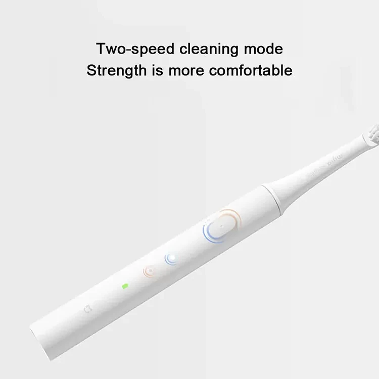 Электрическая зубная щетка Xiaomi Mijia Sonic Electric Toothbrush T100 Белая - фото 4 - id-p226738590