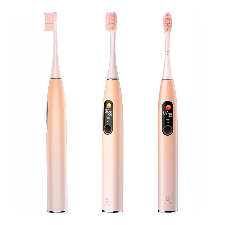 Электрическая зубная щетка Oclean X Pro Розовая - фото 9 - id-p226738603