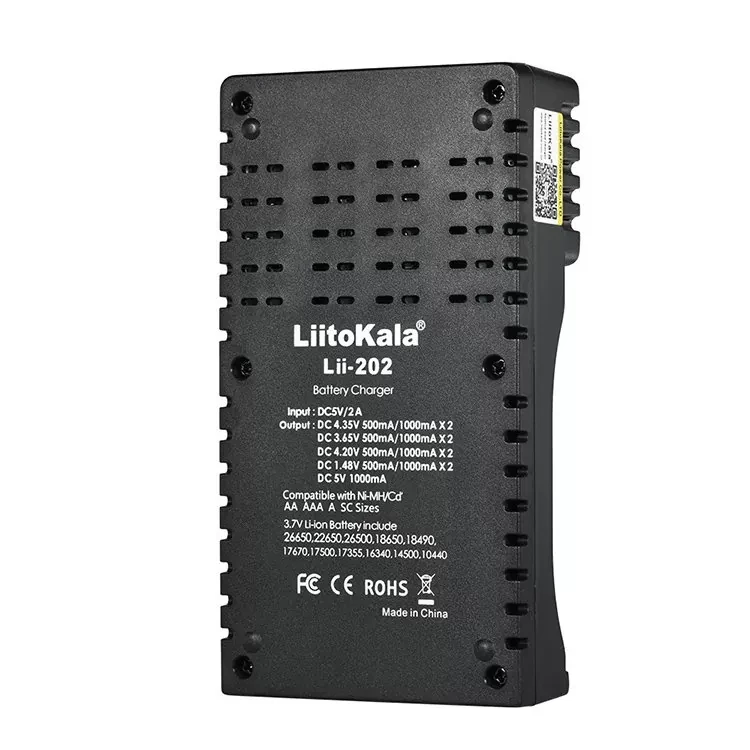 Зарядное устройство LiitoKala Lii-202 - фото 6 - id-p226741429