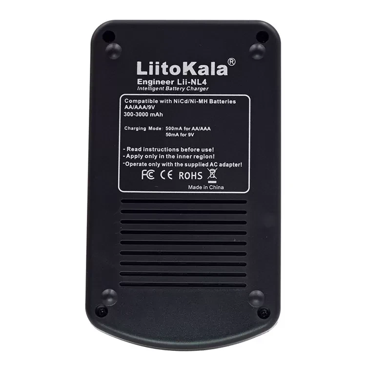Зарядное устройство LiitoKala Lii-NL4 - фото 6 - id-p226741439
