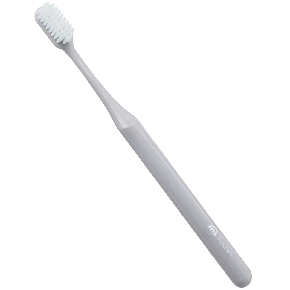 Зубная щетка Dr.Bei Toothbrush Youth Edition Серая - фото 1 - id-p226738619