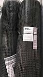 Сетка от кротов полимерная ячейка 15*15 черная ,вес 45гр/м2, высота 2 м, рулон 50 м, фото 9