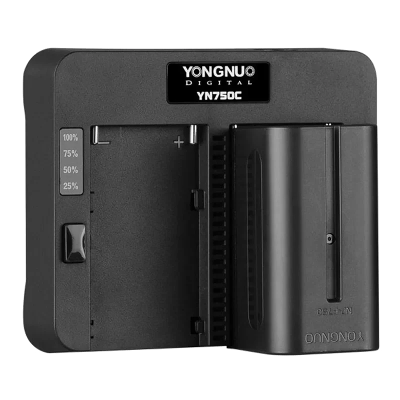 Зарядное устройство двойное Yongnuo YN750C для NP-F - фото 2 - id-p226743690