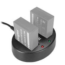 Зарядное устройство двойное KingMa BM015 для NP-W126/126S