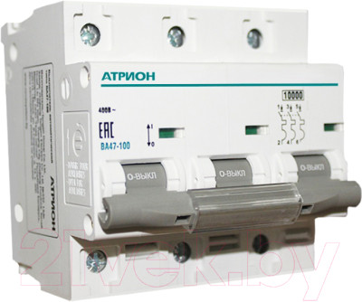 Выключатель автоматический Атрион VA47100-3-63C - фото 1 - id-p226832718