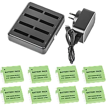 Зарядное устройство CAME-TV Octo USB (+8 аккумуляторов)