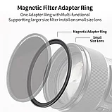 Переходное кольцо K&F Concept Magnetic 62-82мм, фото 5