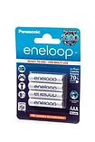 Комплект аккумуляторных батарей Panasonic eneloop BK-4MCCE/4BE 750мАч AAA BL4 (4шт), фото 4