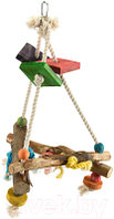 Игрушка для птиц Happy Bird Веревочная пирамида / H75024