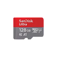 Карта памяти SanDisk Ultra microSDXC 128Gb A1, UHS-I Class 1 (U1) Class 10