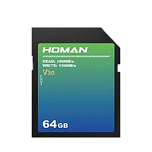 Карта памяти Homan UHS-I SDXC (V30) 64Gb