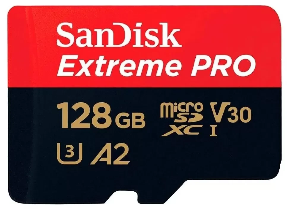 Карта памяти SanDisk Extreme PRO microSDXC 64Gb UHS-I U3 V30 A2 + ADP - фото 3 - id-p226761497