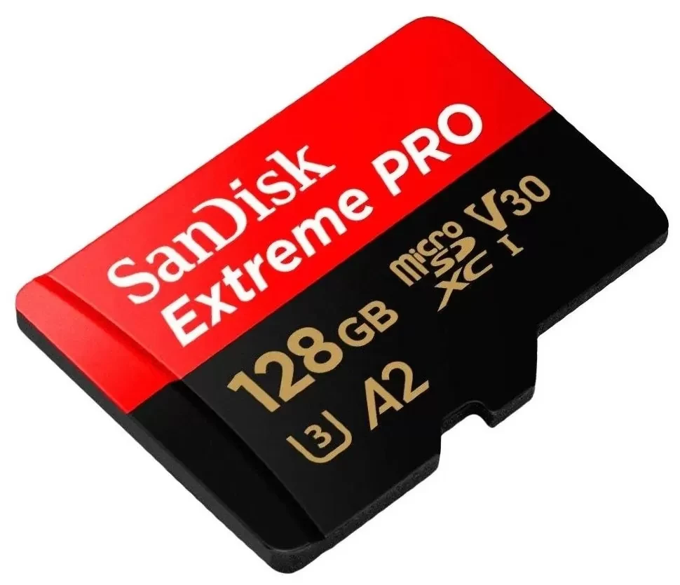 Карта памяти SanDisk Extreme PRO microSDXC 64Gb UHS-I U3 V30 A2 + ADP - фото 4 - id-p226761497