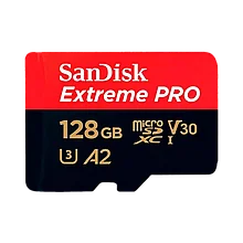 Карта памяти SanDisk Extreme Pro microSDXC Card 128GB V30 UHS- I U3