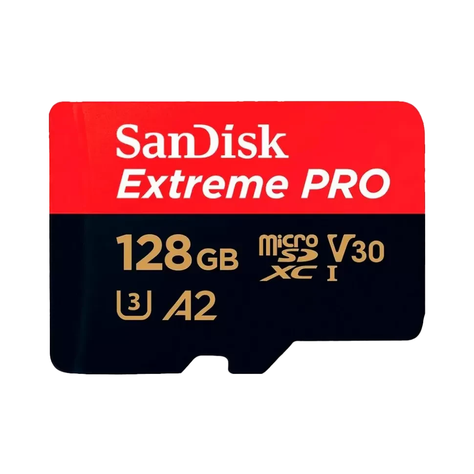 Карта памяти SanDisk Extreme Pro microSDXC Card 128GB V30 UHS- I U3 - фото 1 - id-p226761500