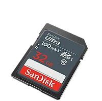 Карта памяти SanDisk Ultra 32GB SDHC UHS-I Class 1 (U1), Class 10
