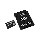 Карта памяти SmartBuy MicroSDXC 64 Гб Class 10, фото 3