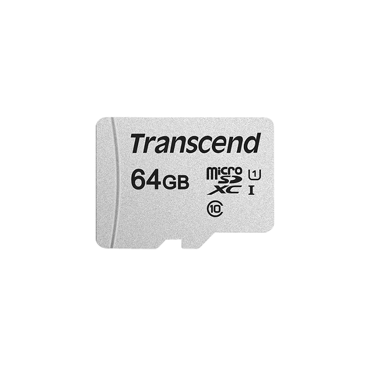 Карта памяти Transcend MicroSDXC 300S 64 Гб UHS-I Class 1 (U1), Class 10 - фото 3 - id-p226761508