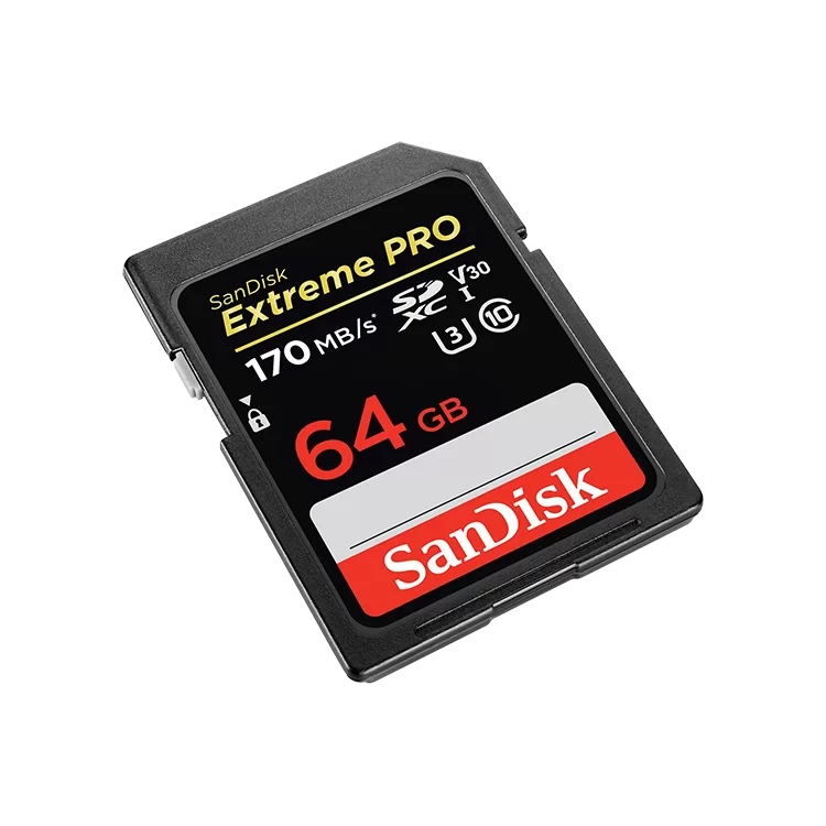 Карта памяти Sandisk Extreme Pro SDXC Card 64GB V30 UHS-I U3 - фото 3 - id-p226761513