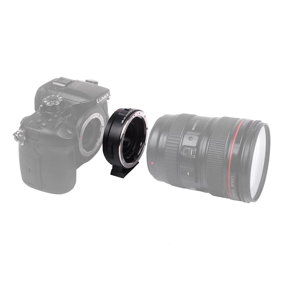Адаптер Viltrox EF-M1 для объектива Canon EF на байонет Micro 4/3 - фото 2 - id-p226744583
