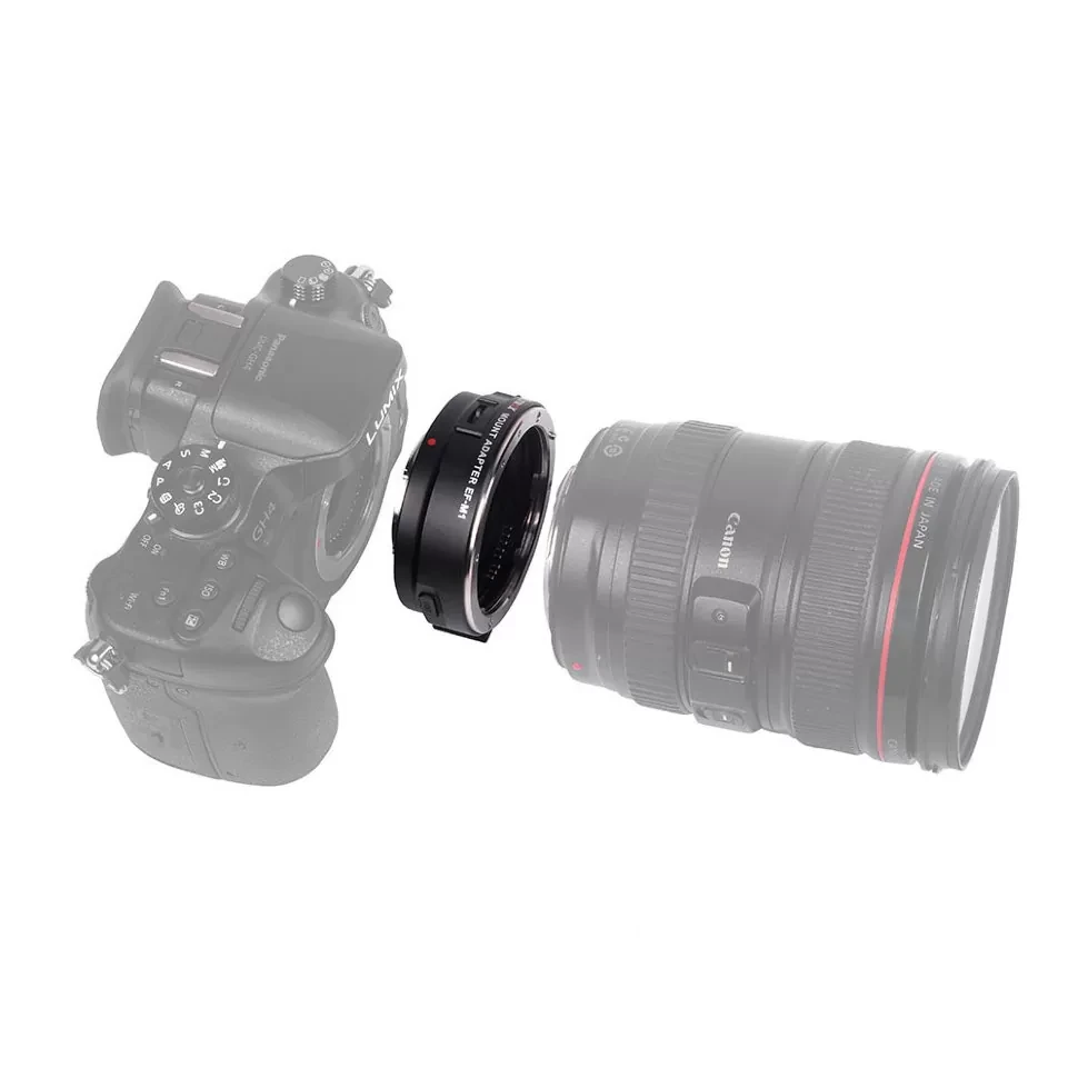 Адаптер Viltrox EF-M1 для объектива Canon EF на байонет Micro 4/3 - фото 5 - id-p226744583