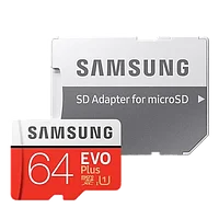 Карта памяти Samsung EVO microSD 64 GB (2020)