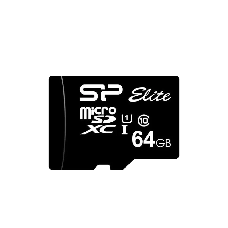 Карта памяти Silicon Power Elite MicroSDXC 64 Гб UHS-I Class 1 (U1), Class 10 - фото 1 - id-p226761568