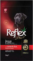 Сухой корм для собак Reflex Plus Для средних и крупных пород с ягненком и рисом