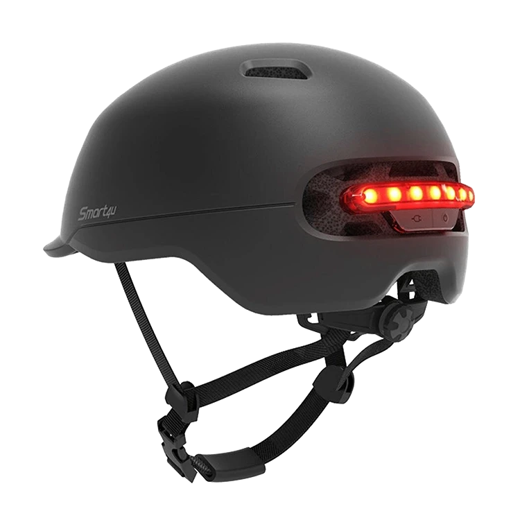 Шлем Smart4u SH50 L Чёрный (57-61см) - фото 2 - id-p226761599
