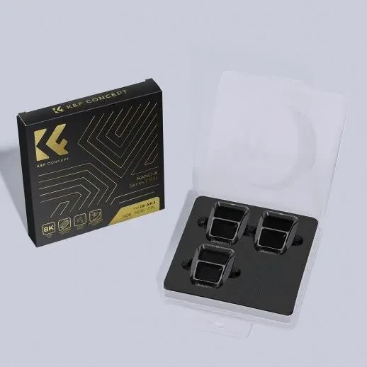Комплект светофильтров K&F Concept ND + CPL для DJI Air 3 (3шт) - фото 7 - id-p226743905