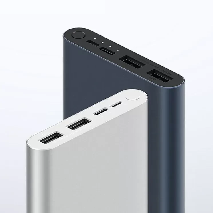 Внешний аккумулятор Xiaomi Mi Power Bank 3 10000mAh 18W Fast Charge Серебро - фото 2 - id-p226740436
