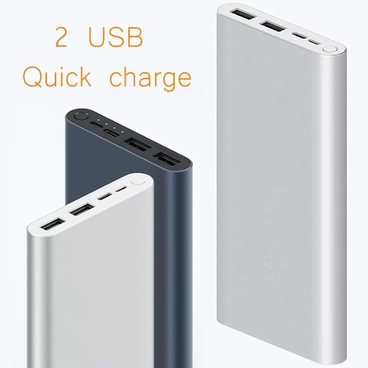 Внешний аккумулятор Xiaomi Mi Power Bank 3 10000mAh 18W Fast Charge Серебро - фото 10 - id-p226740436