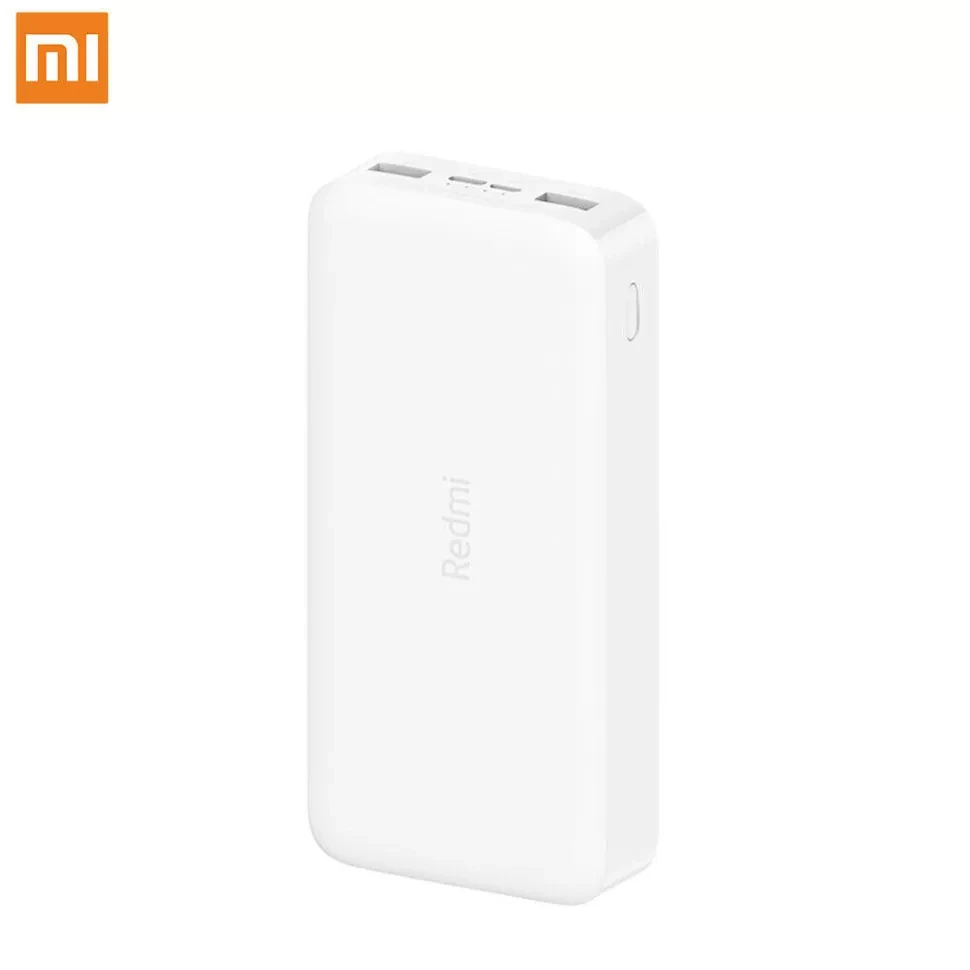 Внешний аккумулятор Xiaomi Redmi Powerbank 20000 mAh Белый - фото 3 - id-p226740453