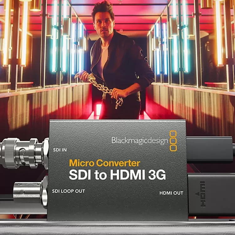 Микро конвертер Blackmagic Micro Converter SDI - HDMI 3G wPSU - фото 3 - id-p226743040