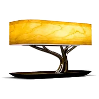 Лампа настольная HomeTree Light of the tree B2 с беспроводной зарядкой и акустикой Светлая