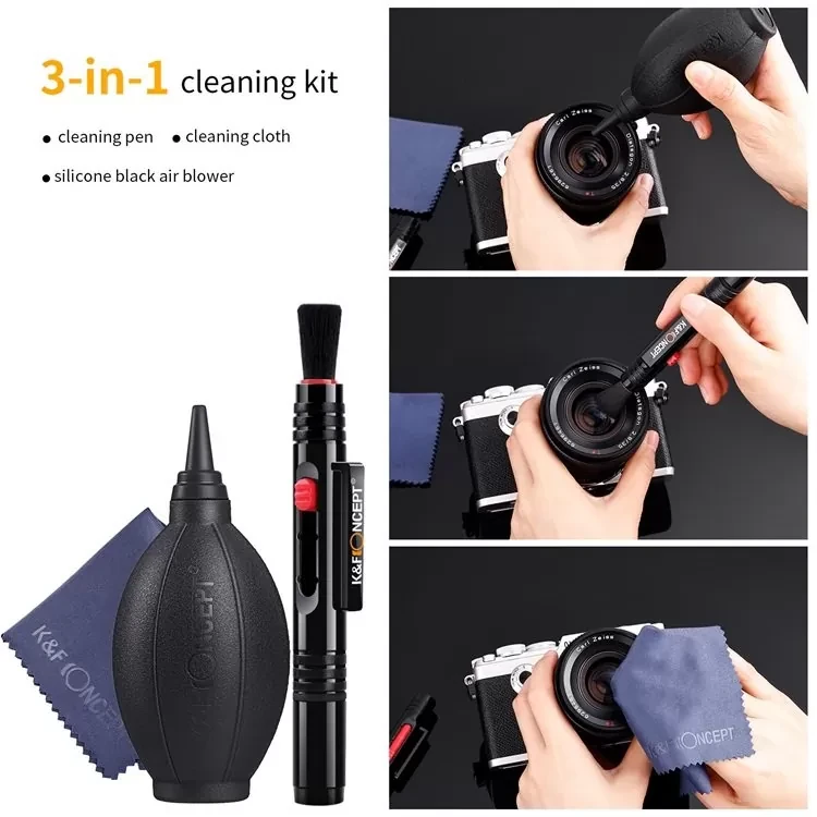 Набор для чистки оптики K&F Concept Optical Cleaning Kit 1694 - фото 5 - id-p226745731