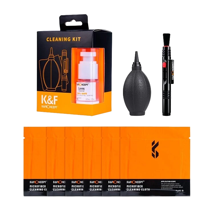 Набор для очистки оптики K&F Concept Cleaning Kit 1876 - фото 3 - id-p226745738